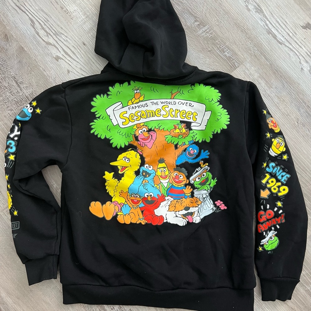 Like new EUC Cakeworthy Sesame Street hoodie Medium Runs like a Small